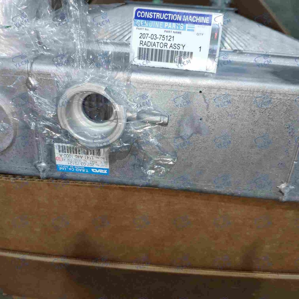 RADIATOR CORE FOR KOMATSU 207-03-75121