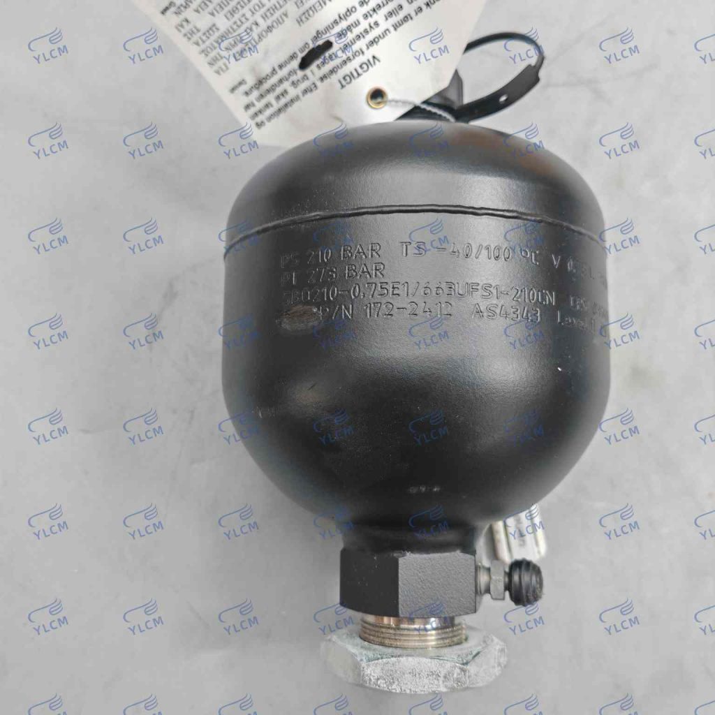 Hydraulic Accumulator for Caterpillar 1722412 (2)