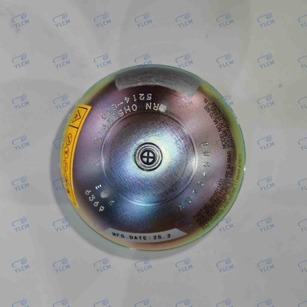 Hydraulic Accumulator for Komatsu 20Y-60-11431 (2)