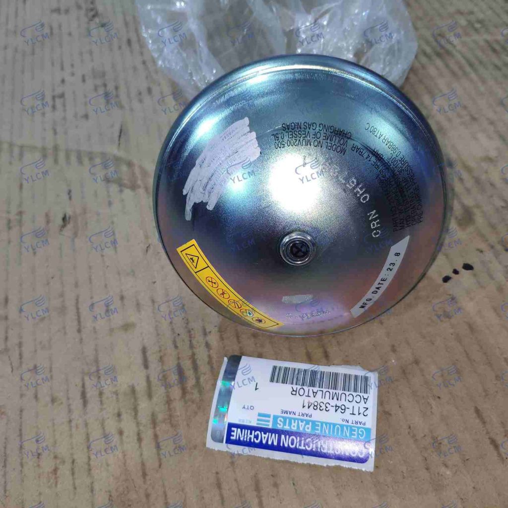 Hydraulic Accumulator for Komatsu 21T-64-33841