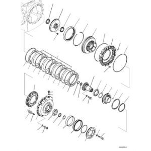 14Y-22-23110 DRUM for KOMATSU D65EX/D65PX