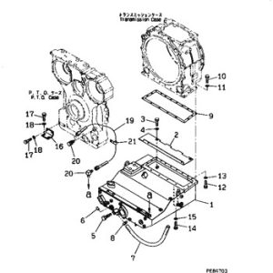 195-49-43110 TANK for KOMATSU D375A