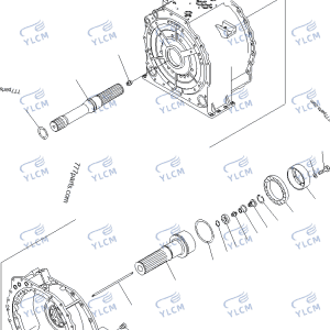 198-15-42910 SHAFT for KOMATSU D475A