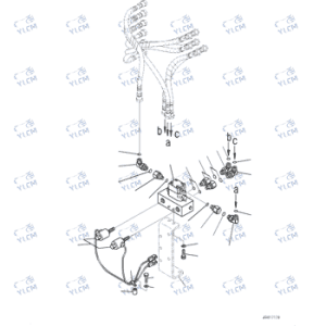 21T-60-31201 VALVE ASS’Y for KOMATSU D65EX/D65PX/D575A