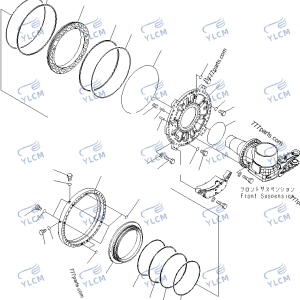561-32-71123 PISTON for KOMATSU HD785