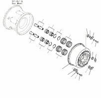 562-22-52230 GEAR for KOMATSU HD1500