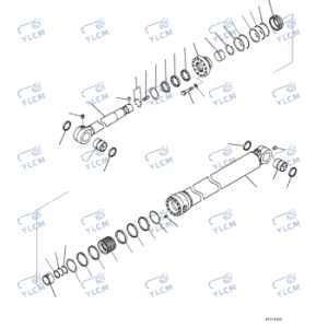707-01-0J782 BUCKET CYLINDER for KOMATSU PC1250